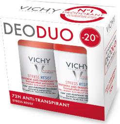 Actual product image Vichy Deo Stress Resist Duo Roll-on (2 x 50ml) (Roll-on, 50 ml)