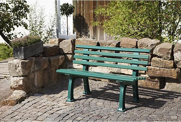 Actual product image kaiserkraft Plastic park bench