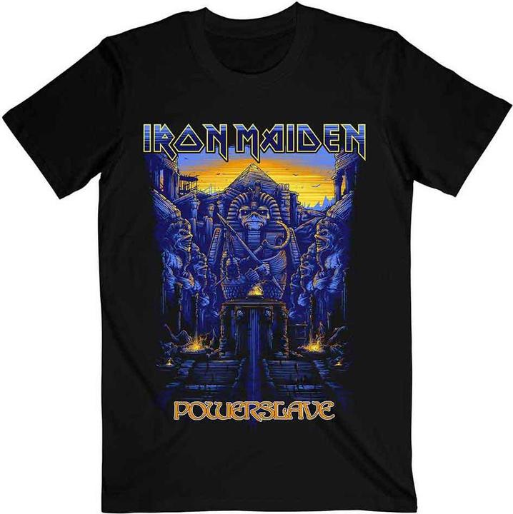 Iron Maiden Dark Ink Powerslaves (M)