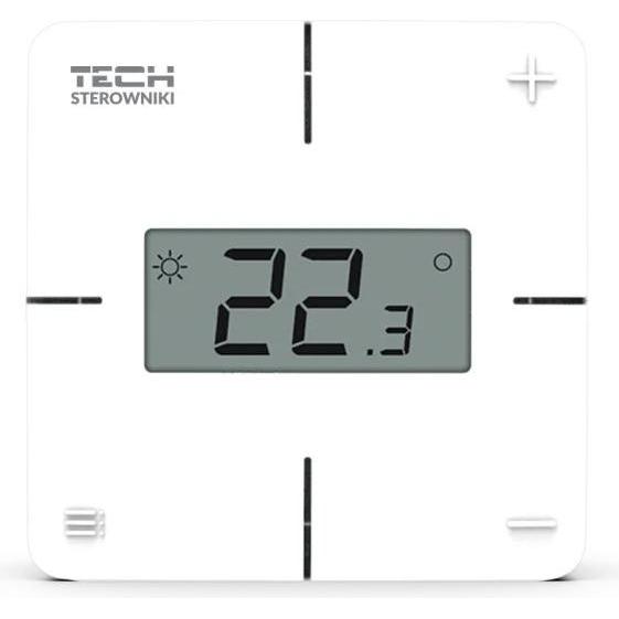 Tech Air Drahtloser Raumregler mechanisch weiss R-8X Tech Steuerungen, Thermostat