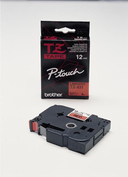 Produktbild Brother Tze-431 (1.20 cm, Rot)