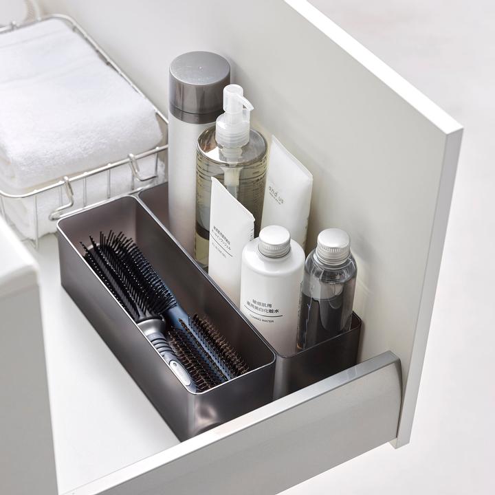 Actual product image Yamazaki Stackable organiser L deep (set of 2) TOWER