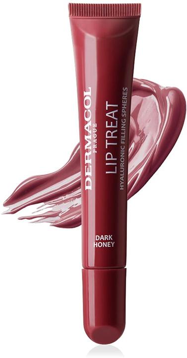 Image du produit Dermacol - Moisturizing lip gloss (Lip Treat) 10 ml - Shade: 10 Dark Honey (10 Miel foncé)
