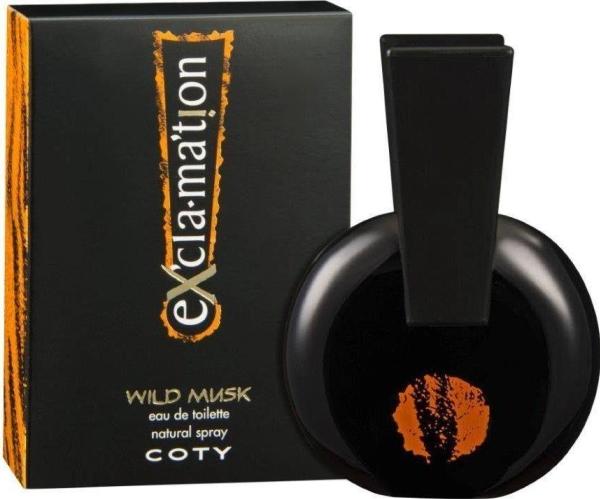 Actual product image Coty Exclamation Wild Musk by Eau De Toilette Spray 100 ml (Eau de toilette, 100 ml)