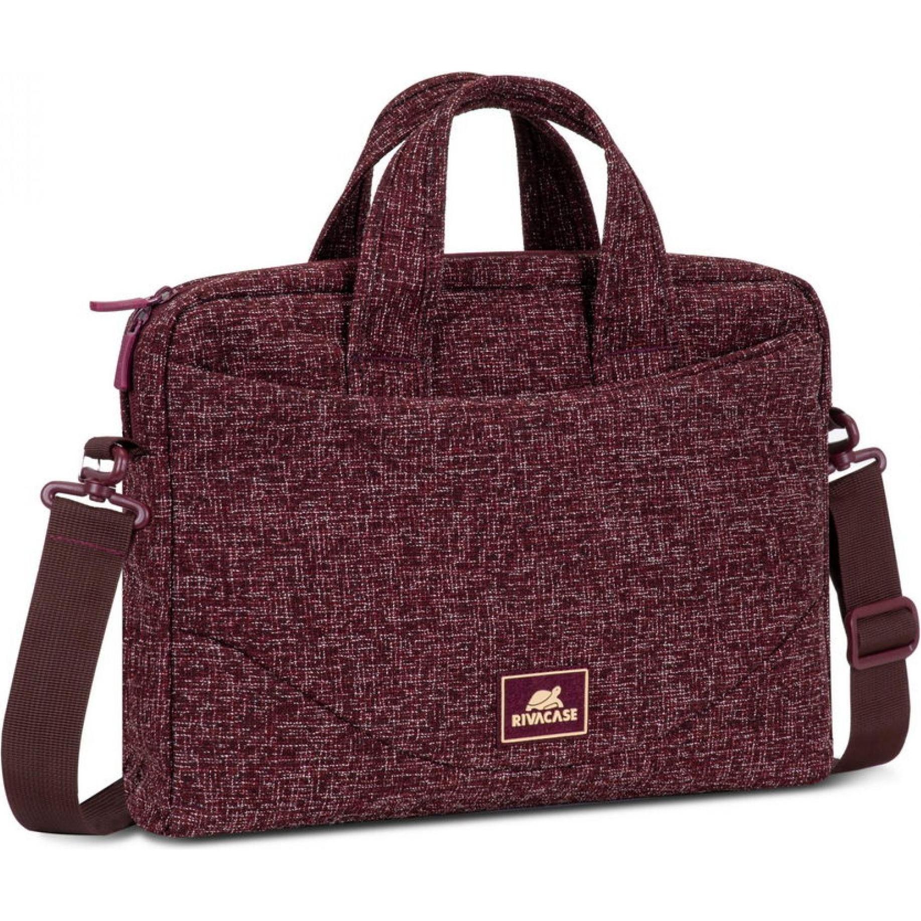 Rivacase 7921 bordeauxrote Laptoptasche (14", Universale), Borsa per Notebook, Rosso