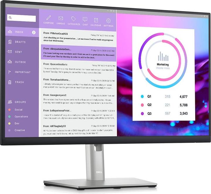 Productafbeelding Dell P2723EN (2560 x 1440 pixels, 27")
