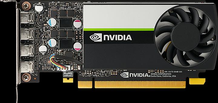 Actual product image PNY Quadro T1000 GDDR6 4xmDP LP (4 GB)