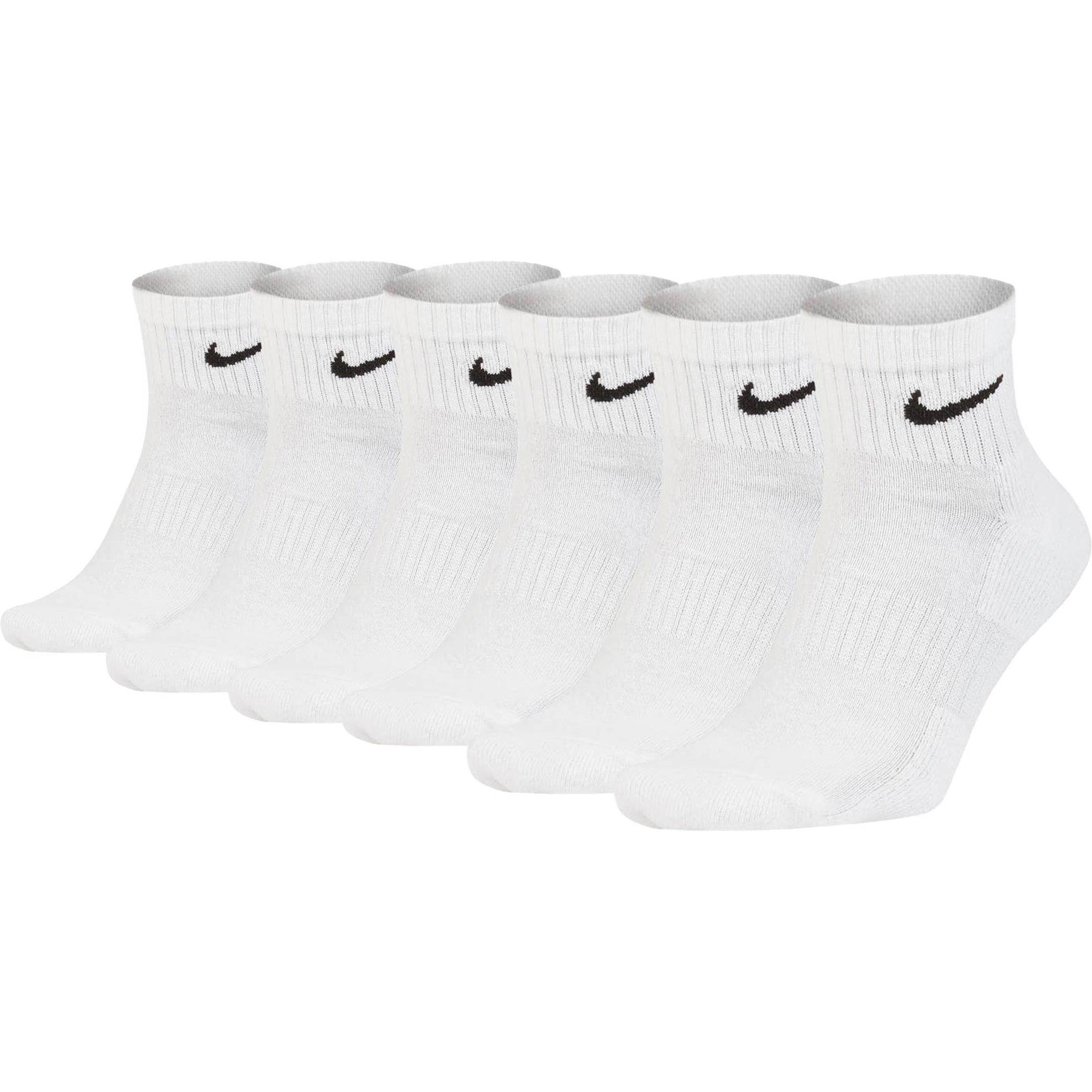 Nike, Herren, Socken, Everyday, Weiss, (6er Pack, 46 - 50)