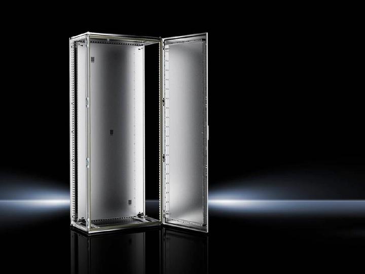 Image du produit Rittal VX 8807.010 Armoire de commande 800 x 2000 x 600 en tôle d'acier gris clair (RAL 7035) 1 pc. (Rack 19 pouces)