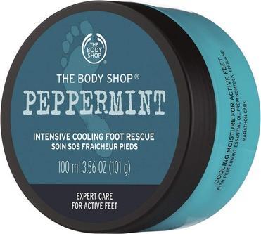 Produktbild The Body Shop Peppermint Intensive Cooling Foot Rescue (Fussbad, 100 ml)