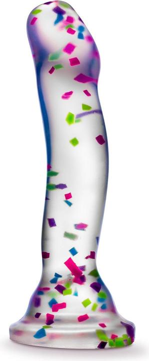 Produktbild Blush Novelties Neo Elite Purio™ Silicone Glow in The Dark Dildo - 7.5 Inch Clear Dildo with Fun Con