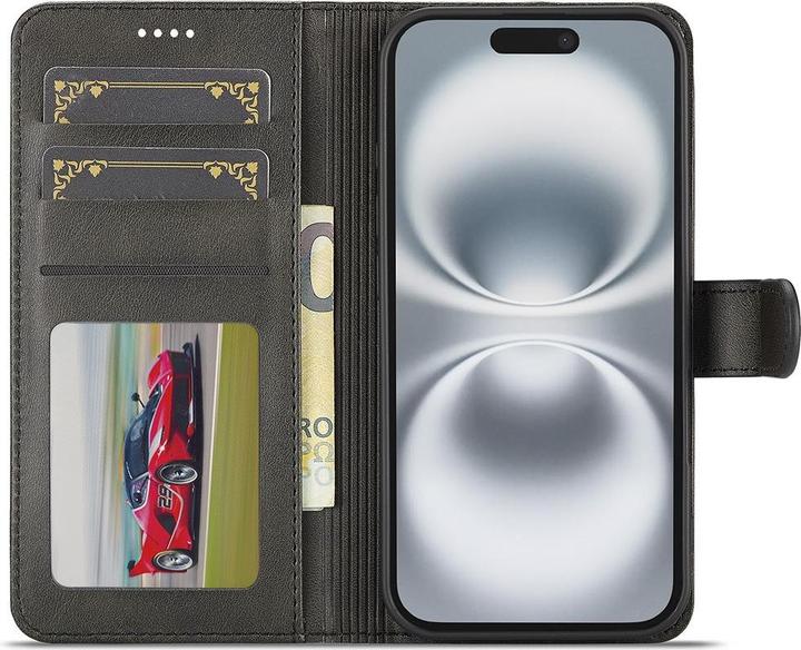 Produktbild Ueli Express Leder Buch Etui Tasche mit Kartenfach (Apple iPhone 17)