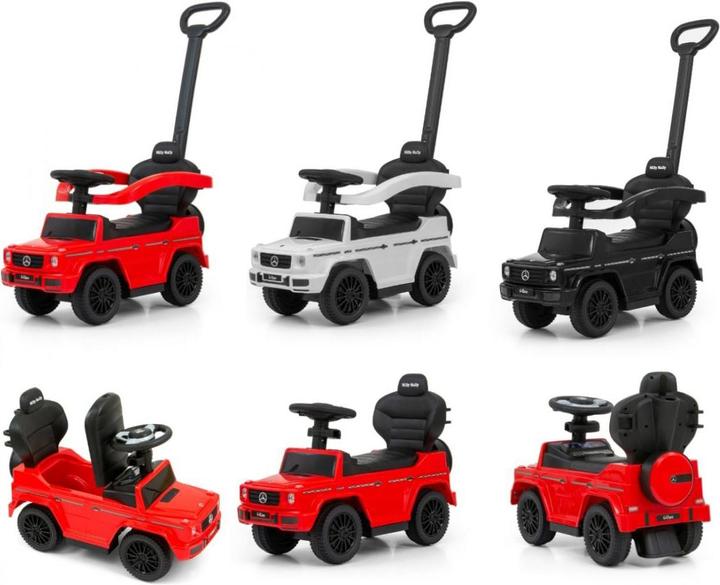 Actual product image Mally L2 Vehicle with Mercedes G350D pink handle