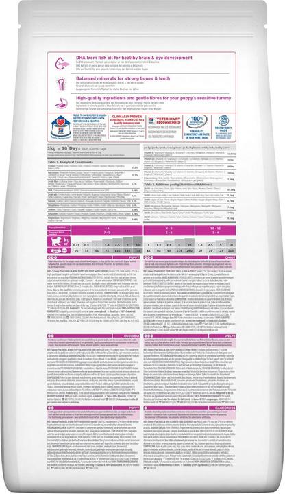 Produktbild Hill's Science Plan Puppy Small & Mini - Trockenfutter für Hunde - 3 kg (Welpe + Kitten, 1 Stk., 3000 g)