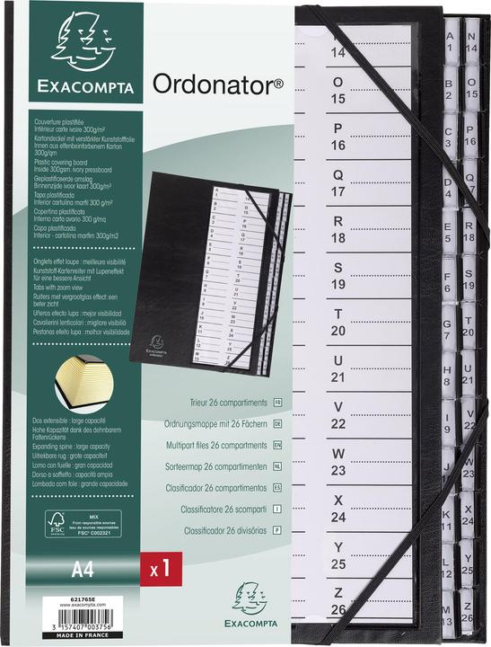 Productafbeelding Exacompta Mappen met geplooide rug (A4, 1x)