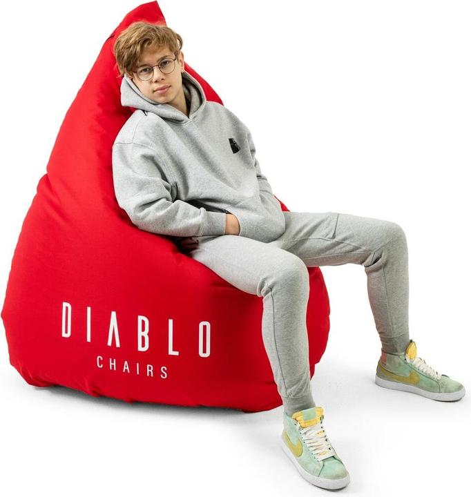 Image du produit Diablo Pouf Gamer - Rouge