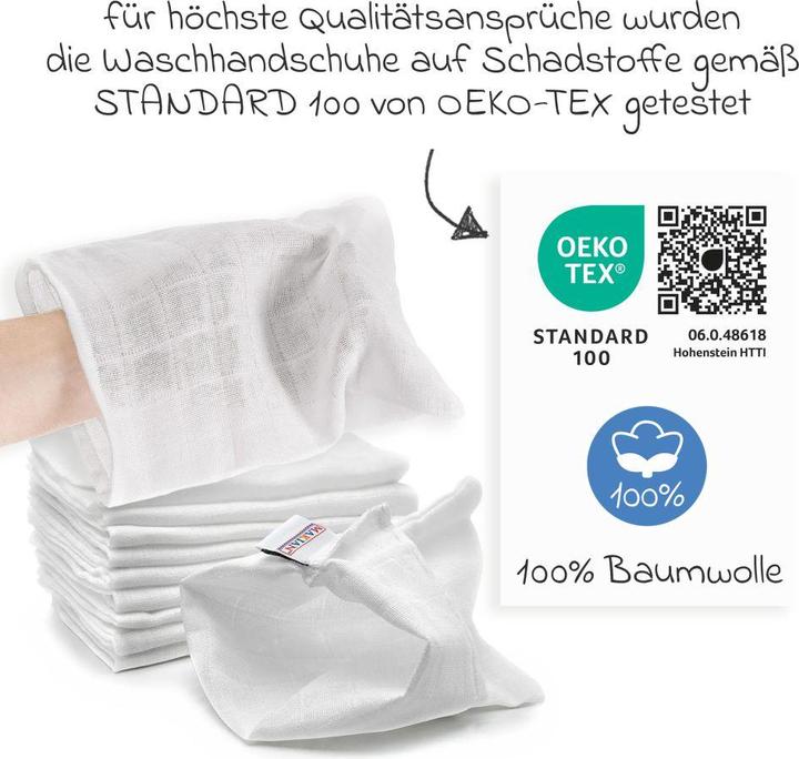 Image du produit Makian Gant de toilette en gaze