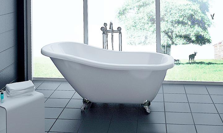 Produktbild Jet-Line Design Badewanne QUEEN 170x80 cm (170 cm, 80 cm)