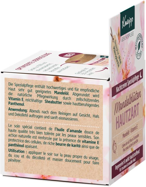 Produktbild Kneipp Nachtcreme Mandelblüten Hautzart (50 ml)