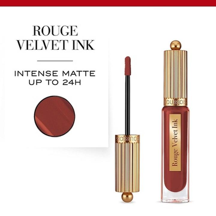 Actual product image Bourjois Rouge Velvet Ink Lipgloss 26 Haute Chocolate (26 Haute Chocolate)