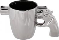 Immagine prodotto Ootb Tazza color argento con impugnatura a revolver (375 ml, 1 x)