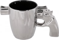 Produktbild Ootb Silberfarbener Becher mit Revolvergriff (375 ml, 1 x)