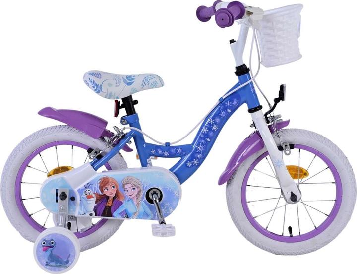 Image du produit Disney Vélo enfant Frozen 2 14 pouces bleu/violet - Sécurité, plaisir et style en un! (14")