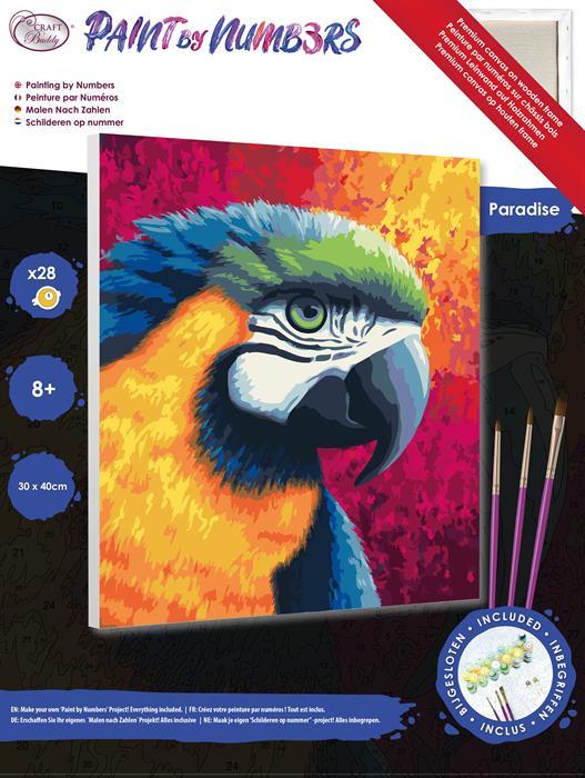 Craft Buddy Malen nach Zahlen Bild-Set 30x40cm Paradise Rachel Froud