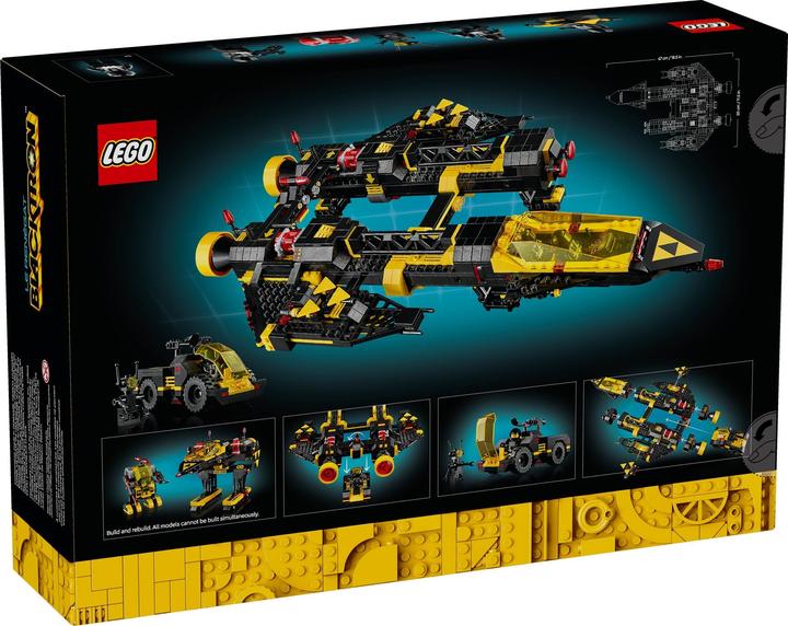 Actual product image LEGO Blacktron Renegade (10355, LEGO Icons, LEGO Rare sets)
