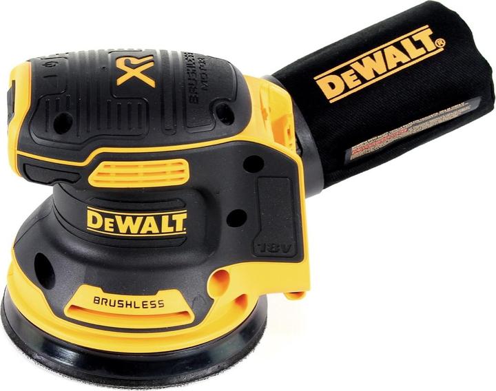 Produktbild DeWalt DCW 210 NT Akku Exzenterschleifer Brushless 18V 12.000U/min 125 mm + 1x Akku 2,0 Ah in TSTAK (Exzenterschleifer)