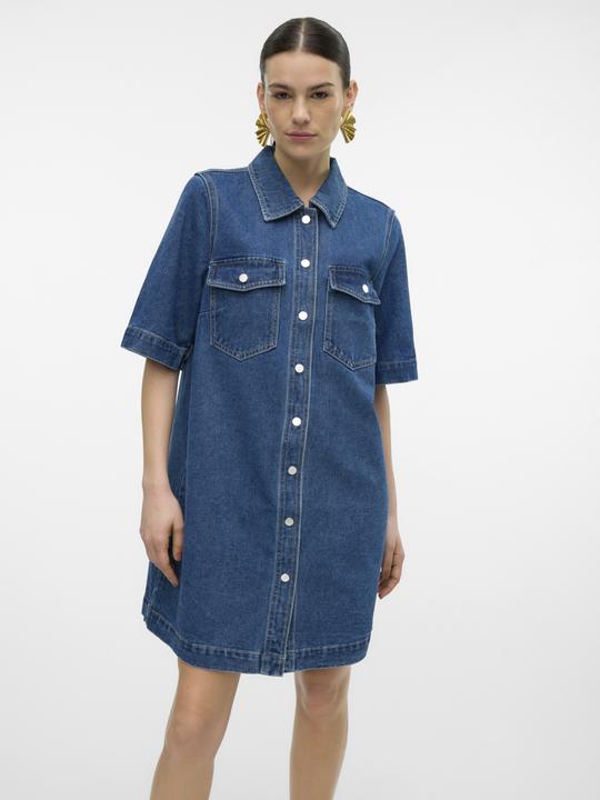 Produktbild Vero Moda VMFENJA Kurzes Kleid Jeanskleid (XS)