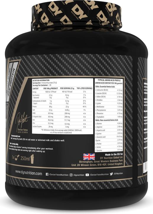 Actual product image DY Nutrition Shadowhey Hydrolysate (2270 g, Chocolate)