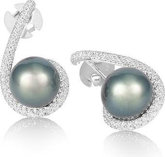 Image du produit Breuning BIJOUX DE CHAUSSURE - PERLE TAHITI/brill. 1,265 Ct. H/si (585, Or)