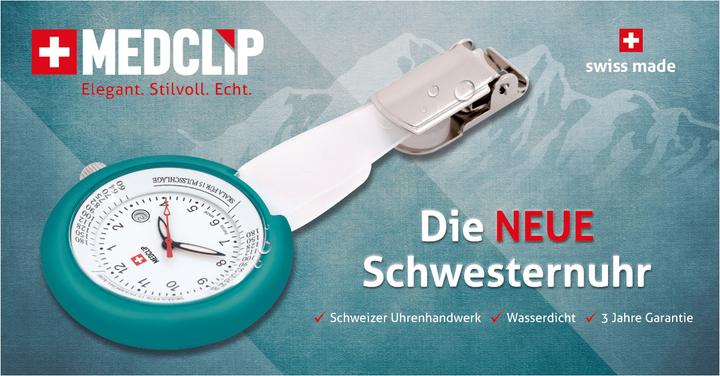 Actual product image Schwesternuhr SWISS MedClip