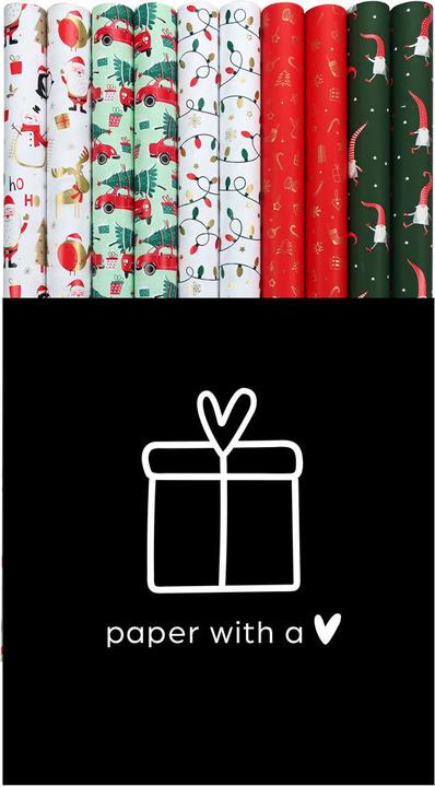 Image du produit Rotolux Papier cadeau collection de Noël, 50 rouleaux (Papier cadeau)