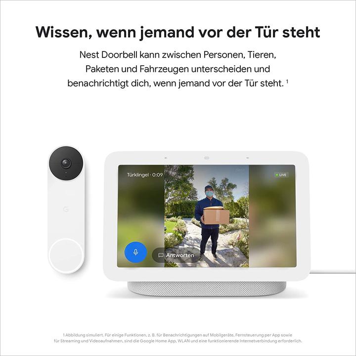 Productafbeelding Google Nest Deurbel (Bluetooth Lage Energie, Draadloze)