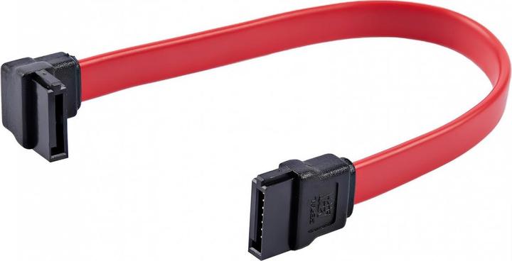 Actual product image StarTech 6in Left Angle Sata Cable