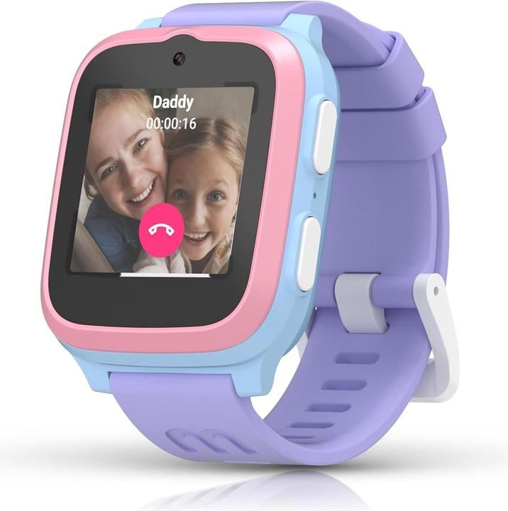 Produktbild myFirst Smart Watch Fone S3 Blau/Rosa/Violett (48 mm, 4G)