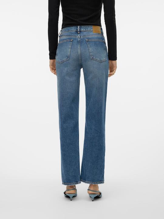 Actual product image Vero Moda VMVALERIE Mid Rise Locker geschnitten Jeans Straight-Fit (W30/L34)