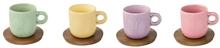 Actual product image Easy Life 4er Set Take a Loop Espressotasse (110 ml, 4x)