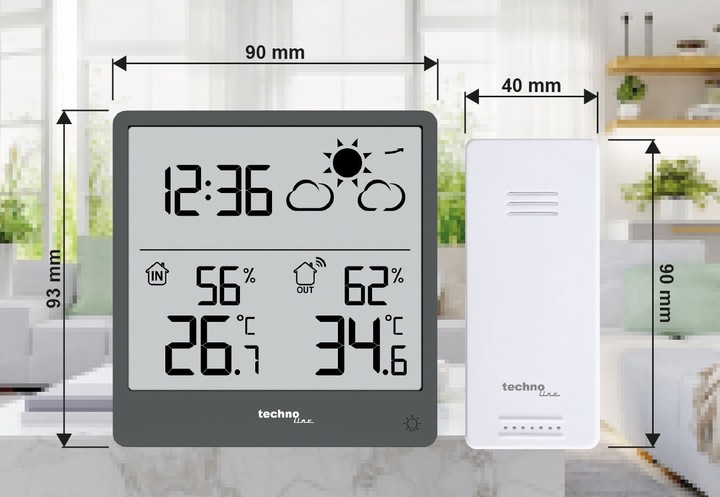 Produktbild Technoline Wetterstation WS 9138