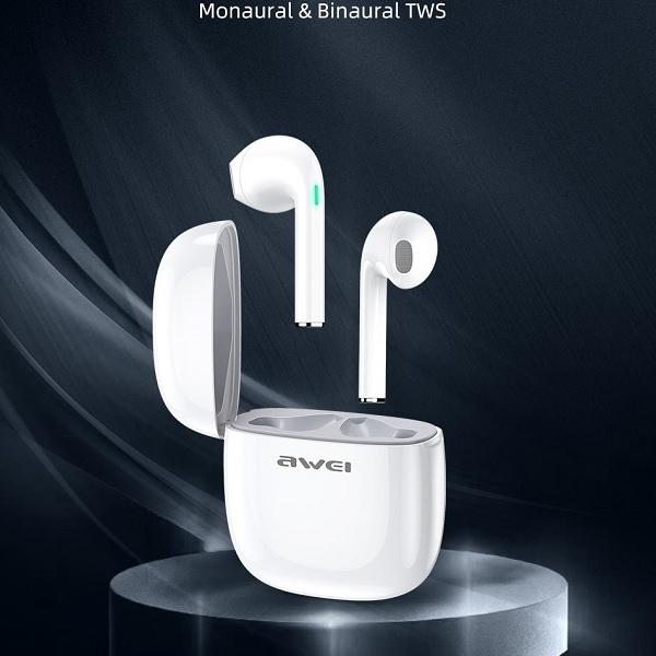 Produktbild Adidas słuchawki Bluetooth 5.0 T28 TWS + stacja dokująca biały/white (ANC, 3.50 h, Kabellos)