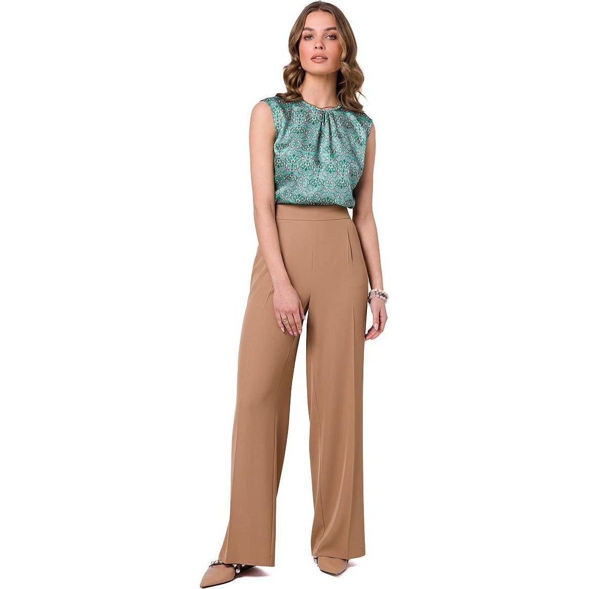 Stylove, Damen, Hosen, Damen Hose, Beige, (M)