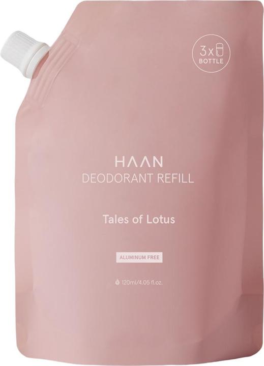 Produktbild Haan Sensitive Skin Deodorant Refill without Aluminum 120ml - Vegan with Prebiotic Complex - Tales of Lot (120 ml)