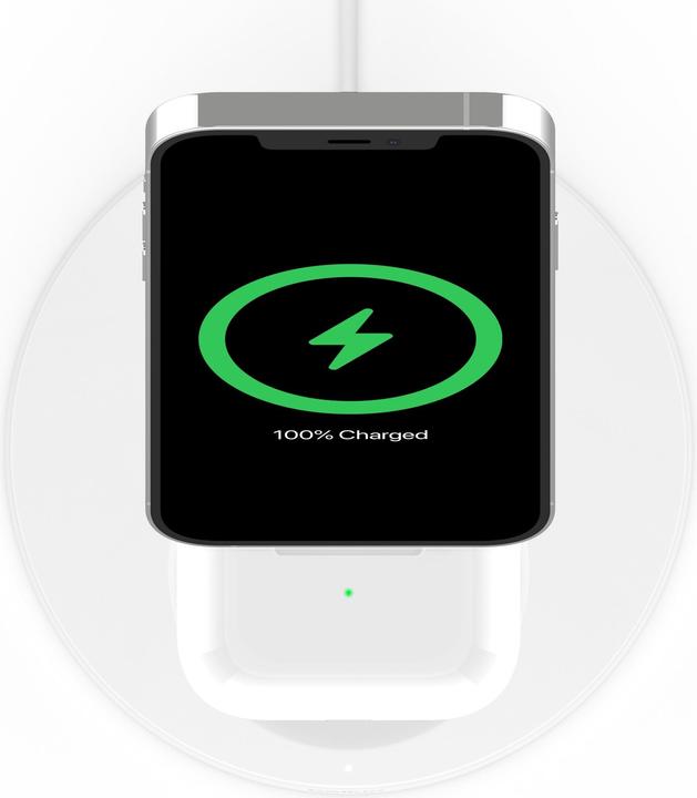 Actual product image Belkin Boost Charge Pro 2-in-1 Wireless Charger with MagSafe (15 W)