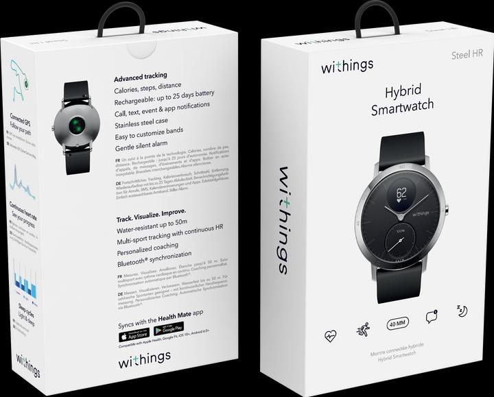 Productafbeelding Withings Staal HR (40 mm)