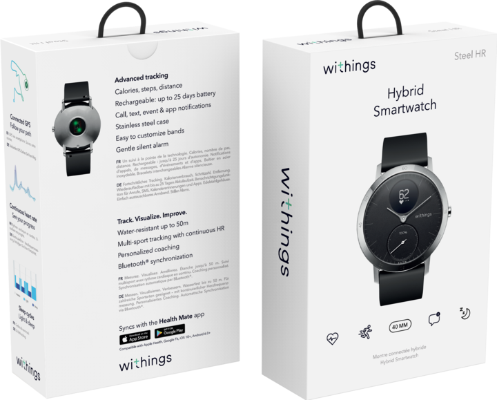 Image du produit Withings Acier HR (40 mm)
