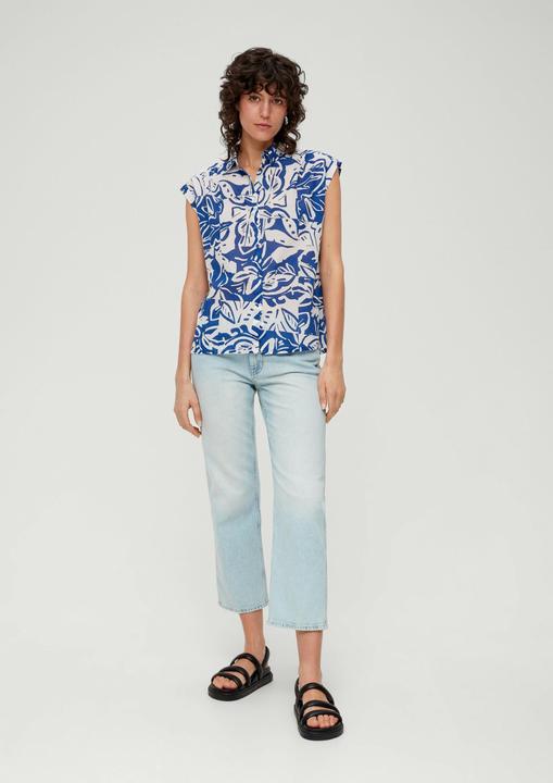 Image du produit s.Oliver Bluse Blusenshirt mit Alloverprint (42)