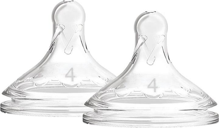 Actual product image Dr Browns wide neck level 4 nozzle for Options + 9m + 2 bottle (WN4201) (2 x)
