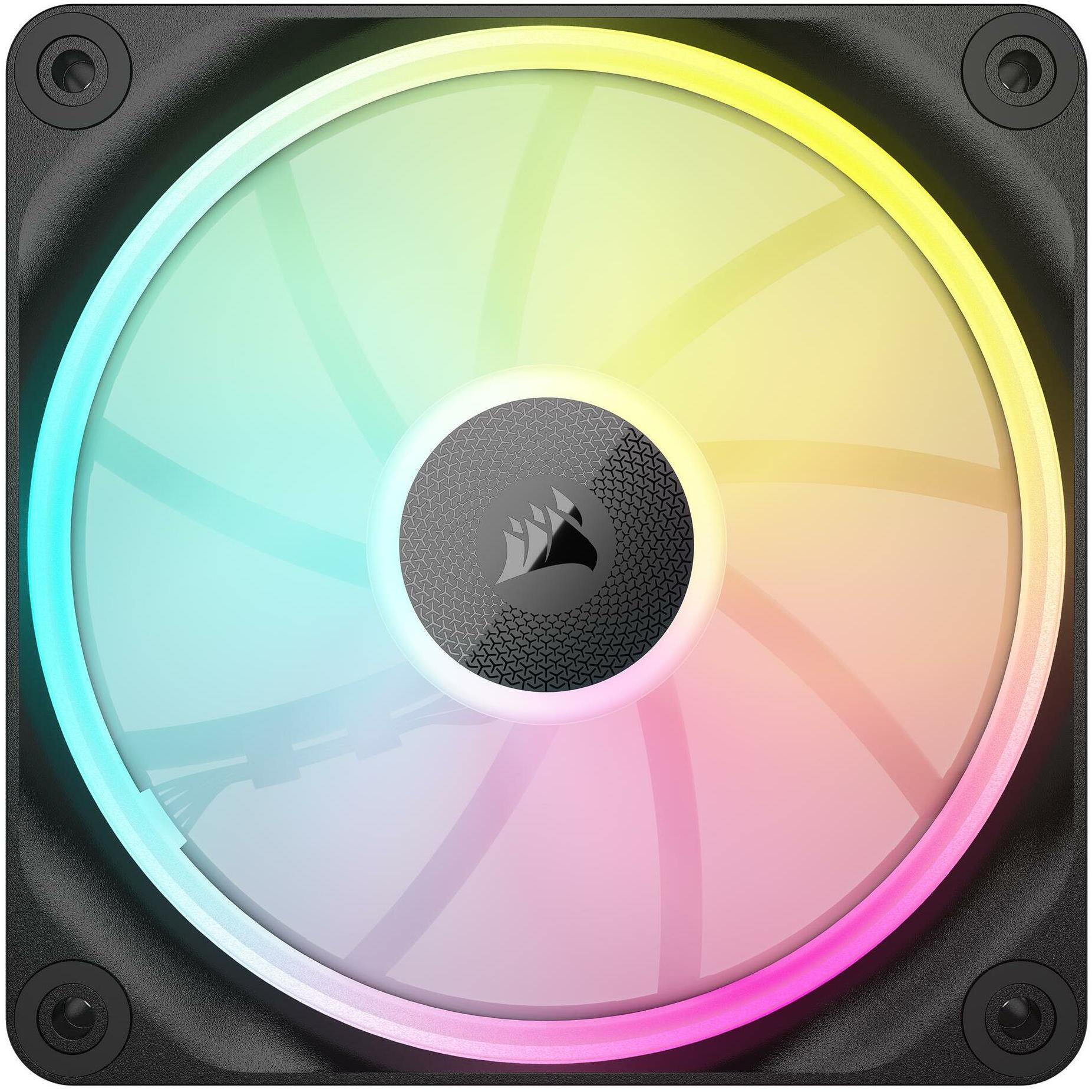 Corsair iCUE LINK LX120 (120 mm, 1 x), PC Lüfter, Schwarz